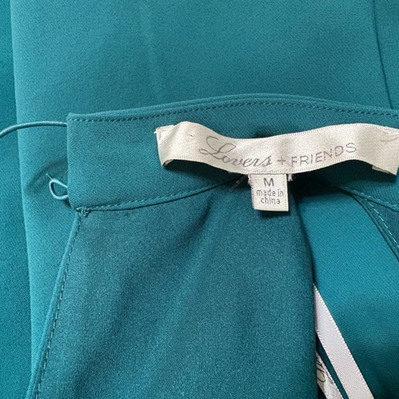 Lovers + Friends Lily Dress | Emerald Green Halter Mini | NWT Size M - Picture 6 of 12